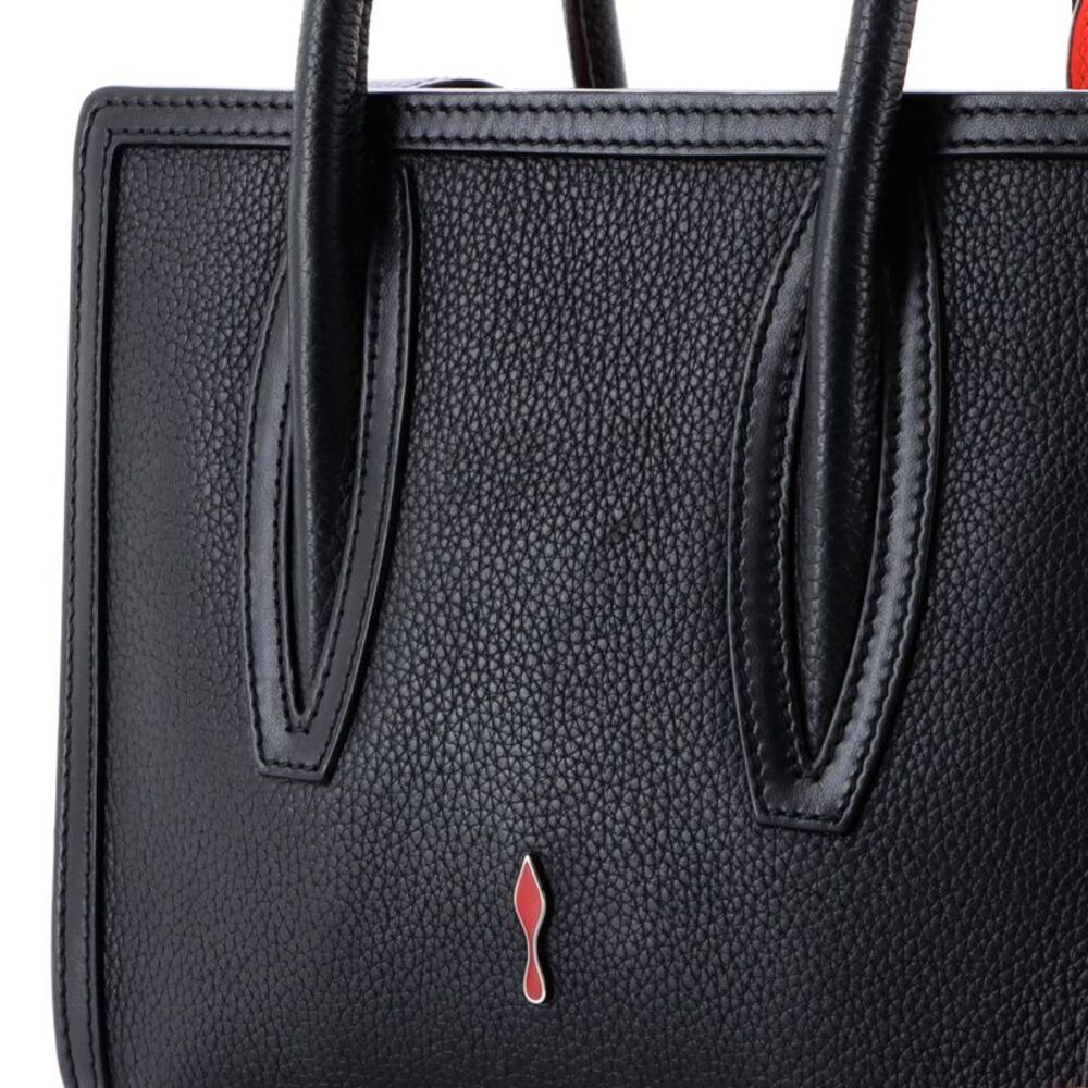Christian Louboutin Paloma Tote Embellished Leather Mini Black - Picture 6 of 7